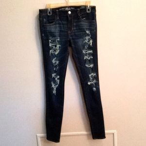 American eagle aeo Denim Jegging Low rise